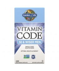 Vitamin Code RAW Men 50 - pro muže po padesátce - 240 kapslí